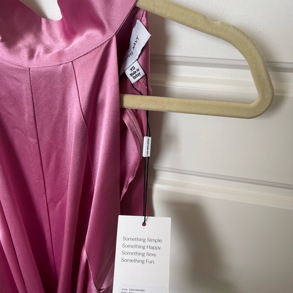 Something Navy Pink Jumpsuit! NWT! - Picture 3 of 4